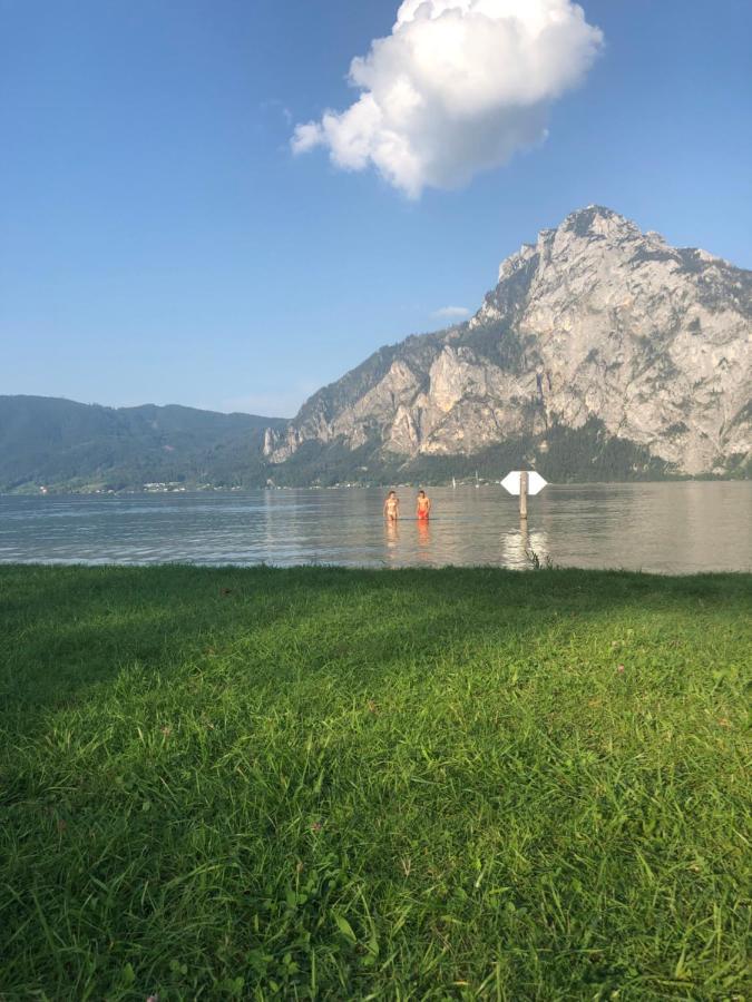 Bergglueck - Gemuetliches Appartement Am Traunsee Altmuenster Luaran gambar